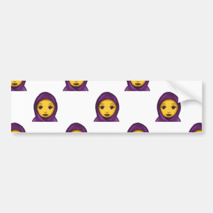 emoji hajib bildekal