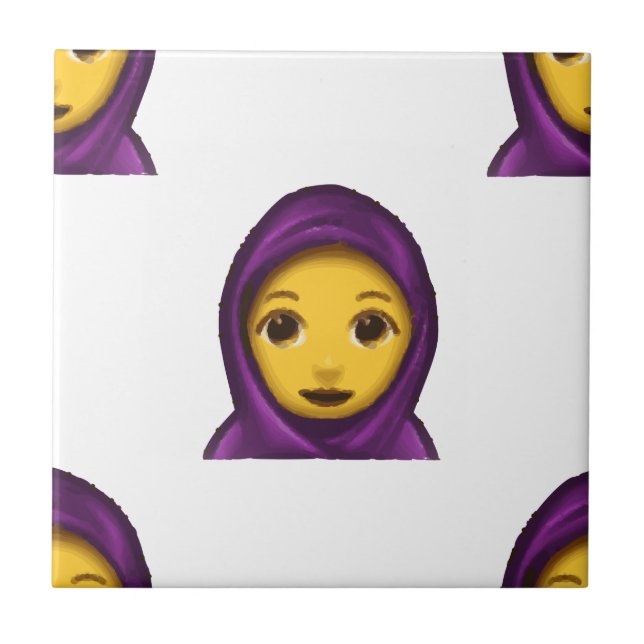 emoji hajib kakelplatta (Framsidan)
