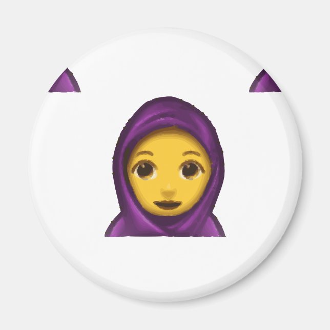 emoji hajib magnet (Framsidan)