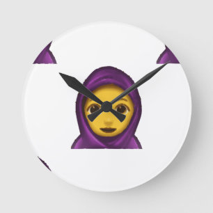 emoji hajib rund klocka