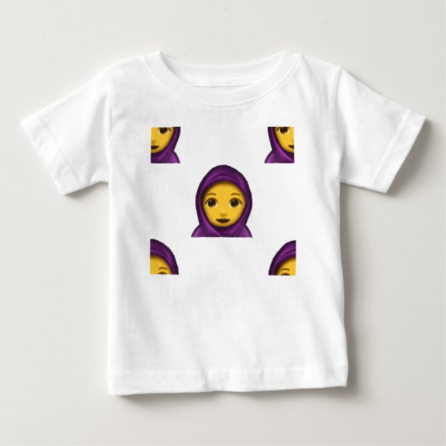 emoji hajib t-shirt (Framsida)