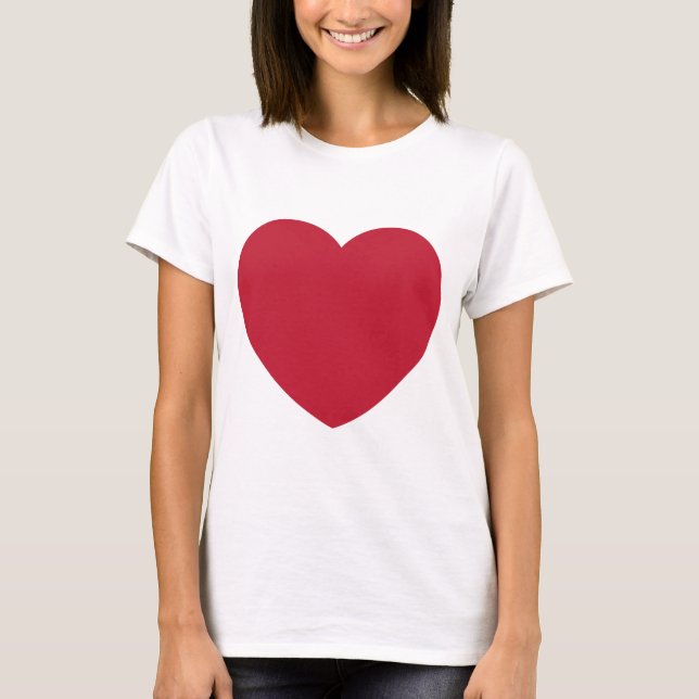 Emoji Heart Love T-shirt (Framsida)