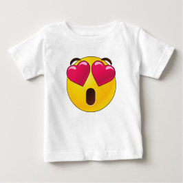Emoji Heart Ögon Valentines T Shirt
