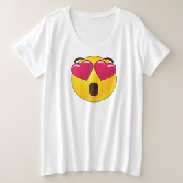 Emoji Heart Ögon Valentiness T-Shirt