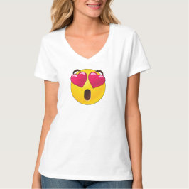 Emoji Heart Ögon Valentiness T-Shirt