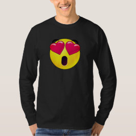 Emoji Heart Ögon Valentiness T-Shirt