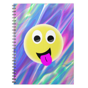 emoji hologram anteckningsbok