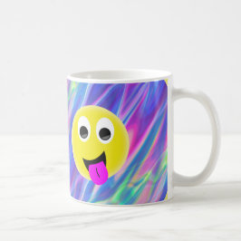 emoji hologram kaffemugg