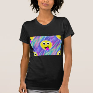 emoji hologram t shirt