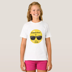 Emoji Homeschool är Coola Tee Shirt