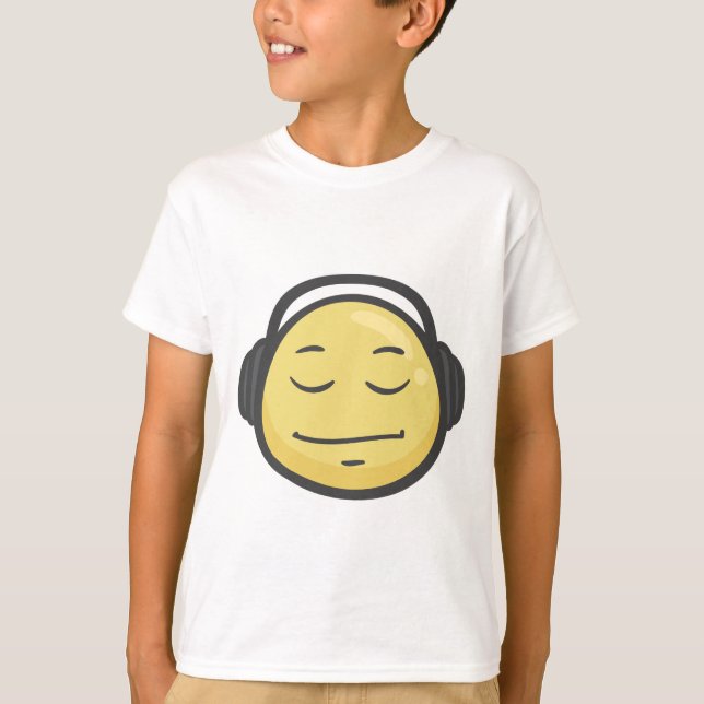 Emoji: Hörluraransikte T Shirt (Framsida)