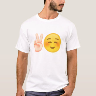 Emoji inspirerade freddesign t-shirt