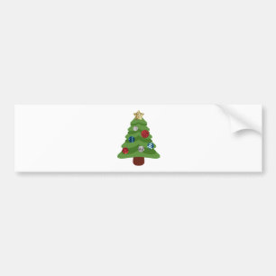 emoji julgran bildekal