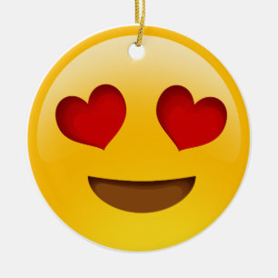 Emoji Julgransprydnad Keramik