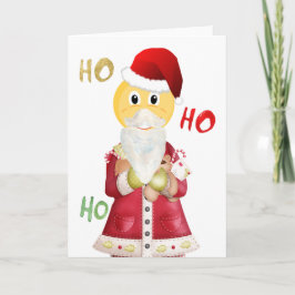 Emoji julkort helgkort