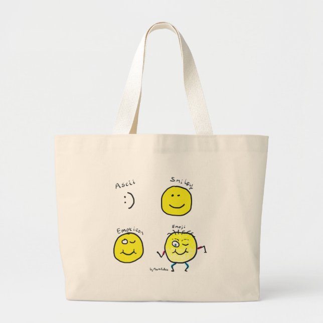 Emoji Jumbo Tygkasse (Framsidan)