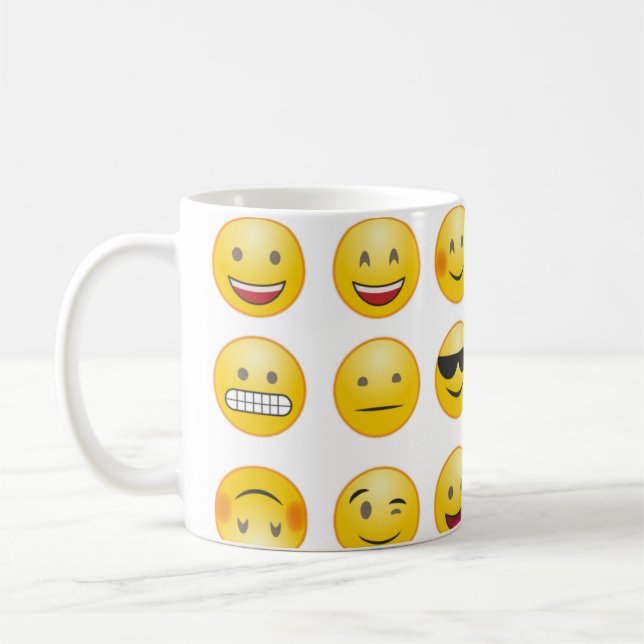 Emoji Kaffemugg (Vänster)