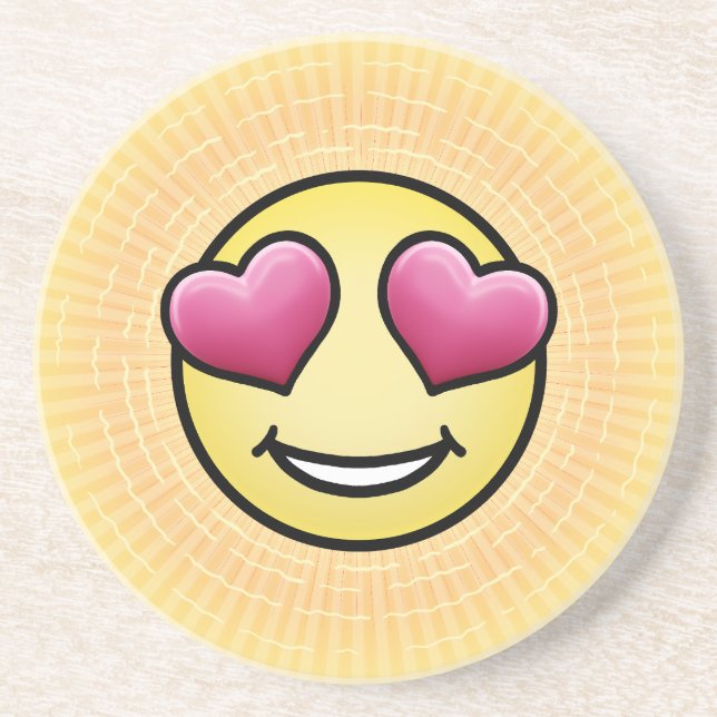 Emoji Kärlek Underlägg (Framsidan)