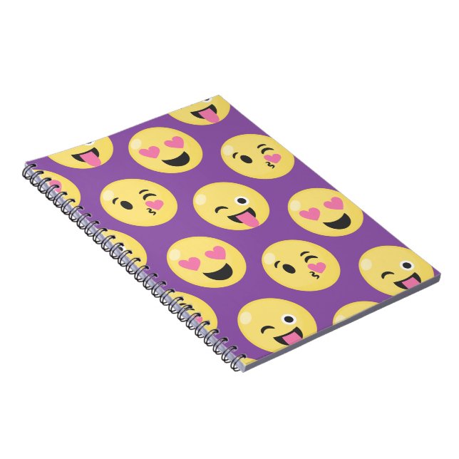 Emoji kärlekmönster anteckningsbok (Högra Sidan)