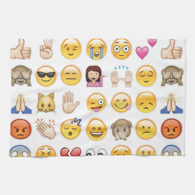 emoji kökshandduk (Horisontell)