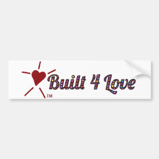 Emoji-konst som hjärta-fylls, Built4Love och Bildekal