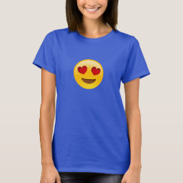 Emoji kvinna T-tröja T-shirt