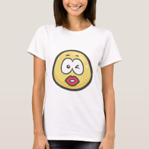 Emoji: Kyssande ansikte Tröja