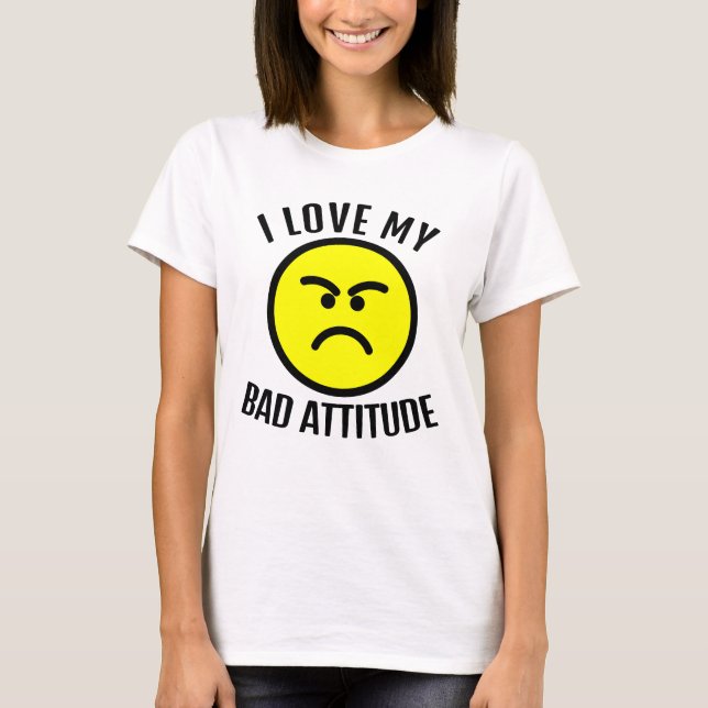 Emoji lustig grouch T-shirt (Framsida)