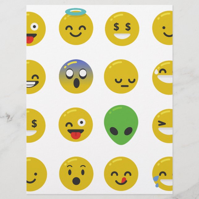 Emoji lycklig ansikte (Framsida)