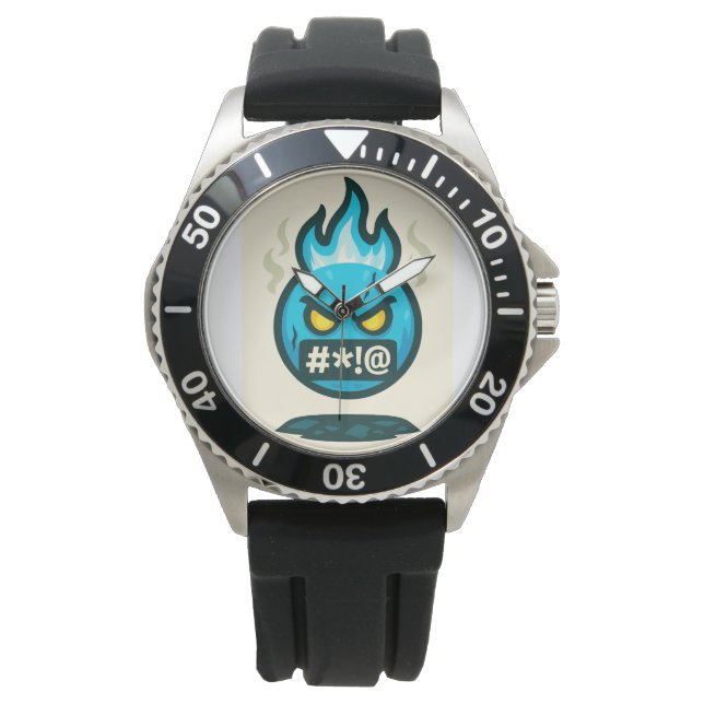 Emoji Madness Armbandsur (Framsida)