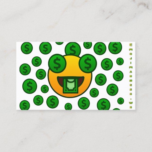 Emoji Madness Visitkort (Framsida)