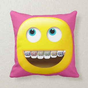 Emoji med stag kudder kudde