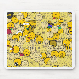 Emoji mönster musmatta