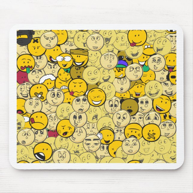 Emoji mönster musmatta (Framsidan)