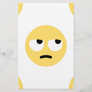 emoji öga roll brevpapper