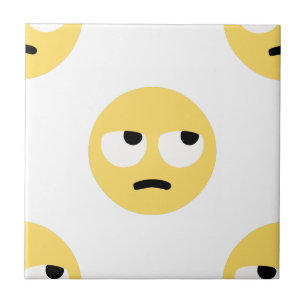 emoji öga roll kakelplatta