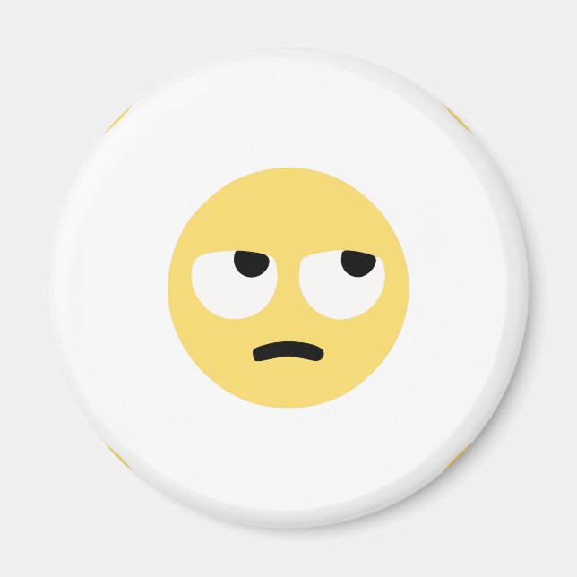 emoji öga roll magnet (Framsidan)