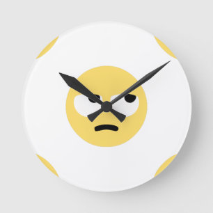 emoji öga roll rund klocka