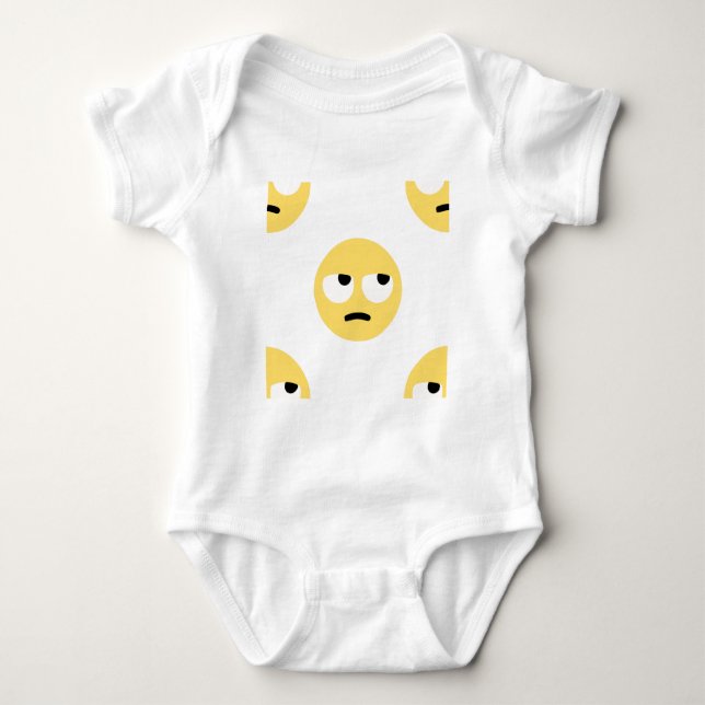 emoji öga roll tee (Framsida)