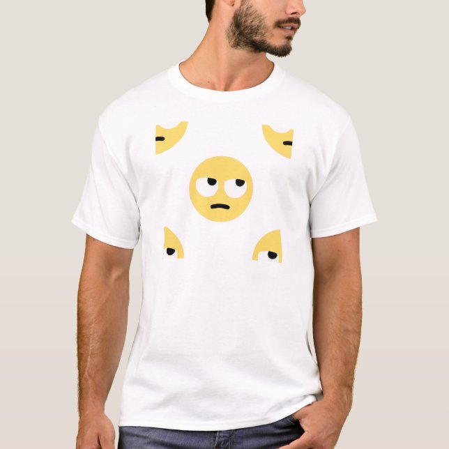 emoji öga roll tröja (Framsida)