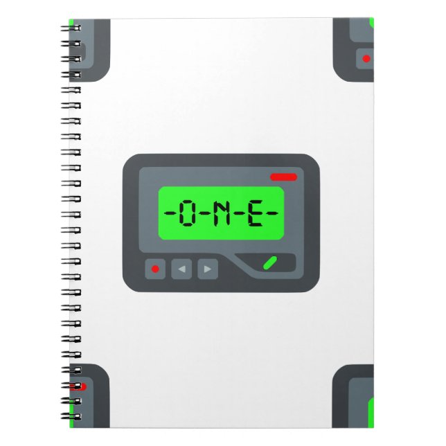 emoji Pager Anteckningsbok Med Spiral (Framsidan)