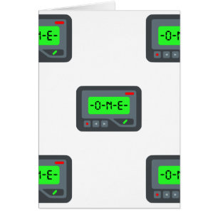emoji Pager Hälsningskort