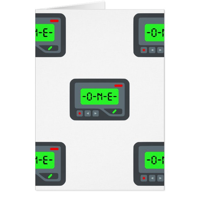 emoji Pager Hälsningskort (Framsidan)