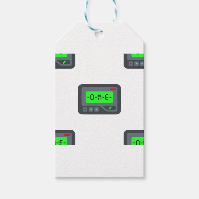 emoji Pager Presentetikett (Framsidan)