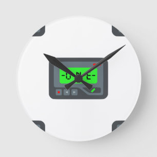 emoji Pager Rund Klocka