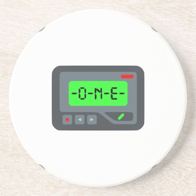 emoji Pager Underlägg Sandsten (Framsidan)