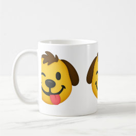 Emoji Perro Divertido – Estilo Kawaii para Amantes Kaffemugg