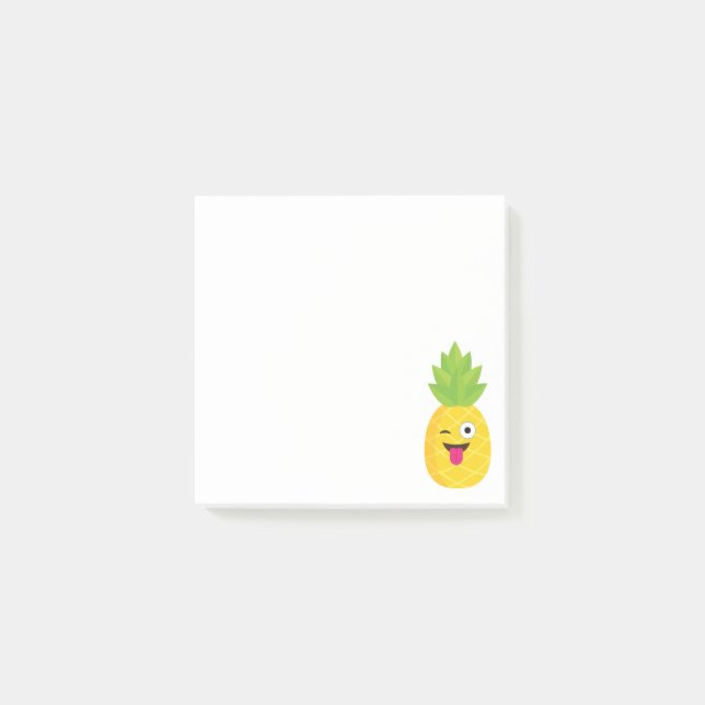 emoji pineapple post-it block (Framsida)