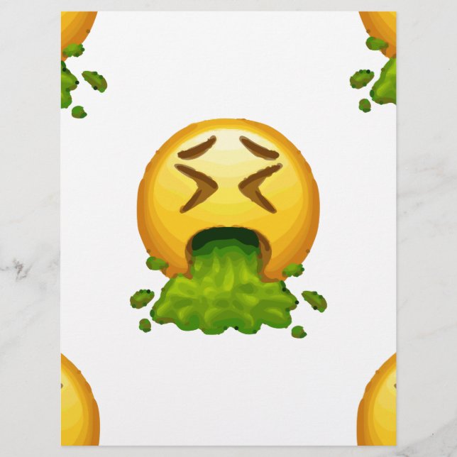 emoji puking (Framsida)