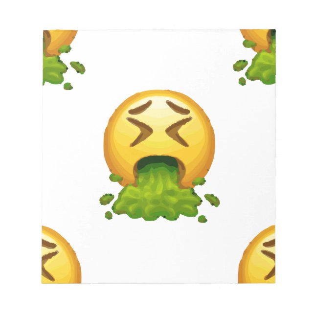 emoji puking anteckningsblock (Framsida)